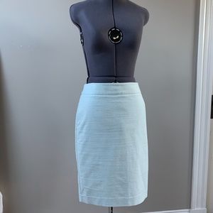 Pretty blue AT pencil skirt
